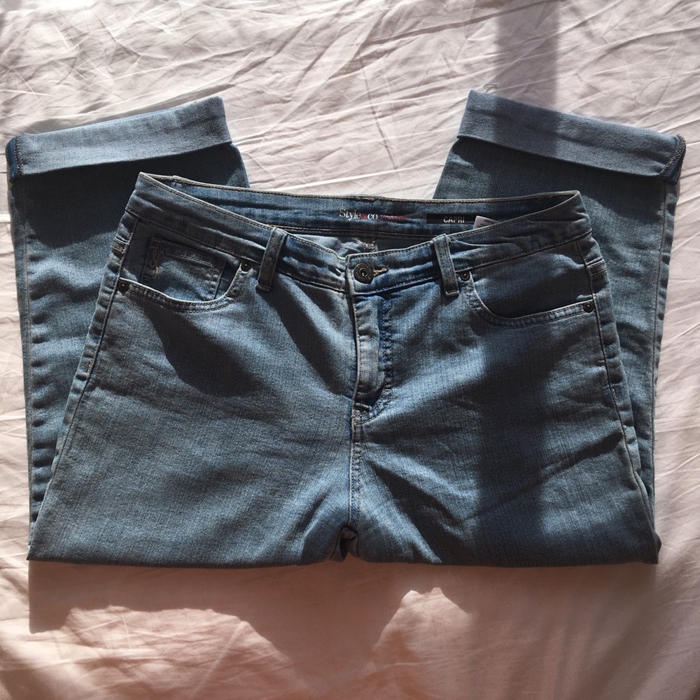 Style & Co Denim Capri
